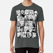Load image into Gallery viewer, Shigaraki Collage Black And White Version T Shirt Shigaraki Shigaraki Tomura Collage Boku No Hero Academia Bnha