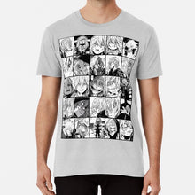 Load image into Gallery viewer, Shigaraki Collage Black And White Version T Shirt Shigaraki Shigaraki Tomura Collage Boku No Hero Academia Bnha