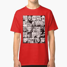 Load image into Gallery viewer, Shigaraki Collage Black And White Version T Shirt Shigaraki Shigaraki Tomura Collage Boku No Hero Academia Bnha