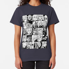 Load image into Gallery viewer, Shigaraki Collage Black And White Version T Shirt Shigaraki Shigaraki Tomura Collage Boku No Hero Academia Bnha