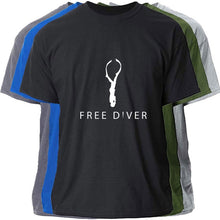 Load image into Gallery viewer, Fashion Freediver Mens Tshirt Cotton Crew Neck Letter T Shirt For Men Women Size S-3xl Pop Top Tee