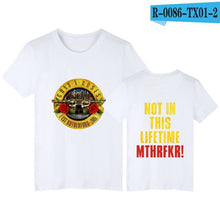 Load image into Gallery viewer, Mens t shirt 2020 new GUNS N ROSES t-shirt men women tshirt spring summer Punk skull Rose design t shirts Tops Tee brand Clothes