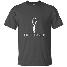 Load image into Gallery viewer, Fashion Freediver Mens Tshirt Cotton Crew Neck Letter T Shirt For Men Women Size S-3xl Pop Top Tee
